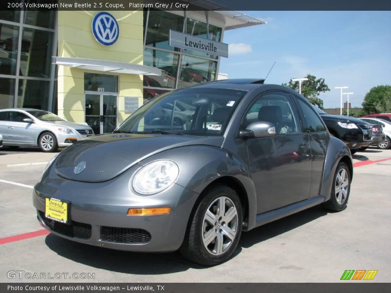 Platinum Grey / Grey 2006 Volkswagen New Beetle 2.5 Coupe