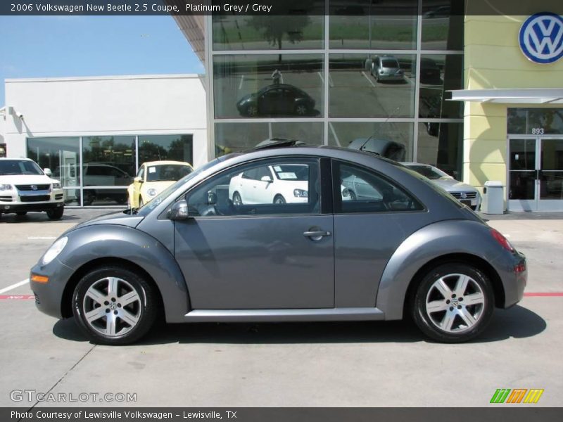 Platinum Grey / Grey 2006 Volkswagen New Beetle 2.5 Coupe