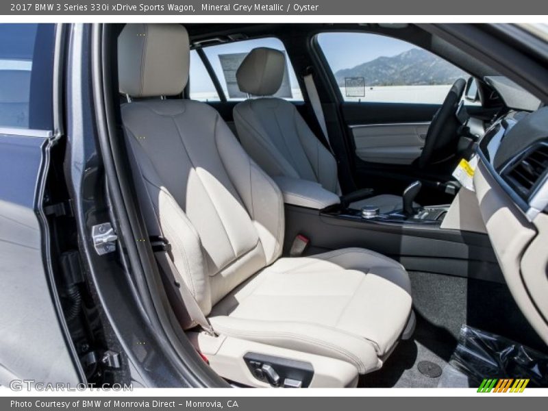 Mineral Grey Metallic / Oyster 2017 BMW 3 Series 330i xDrive Sports Wagon