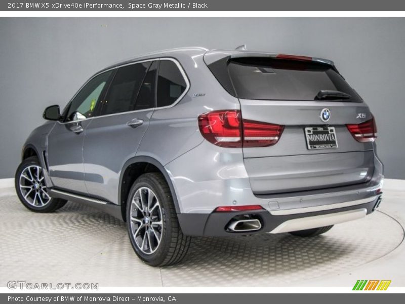 Space Gray Metallic / Black 2017 BMW X5 xDrive40e iPerformance