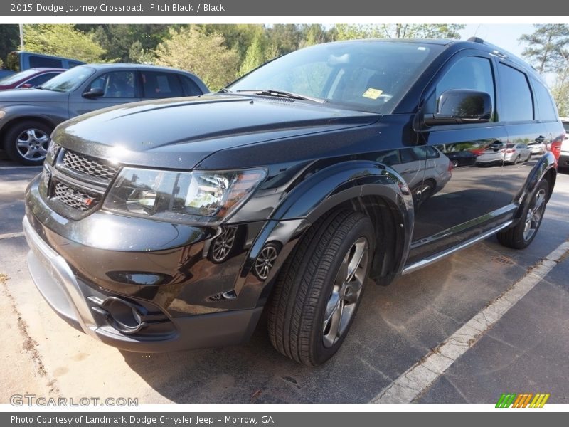Pitch Black / Black 2015 Dodge Journey Crossroad