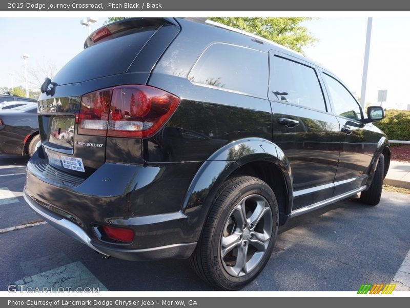 Pitch Black / Black 2015 Dodge Journey Crossroad