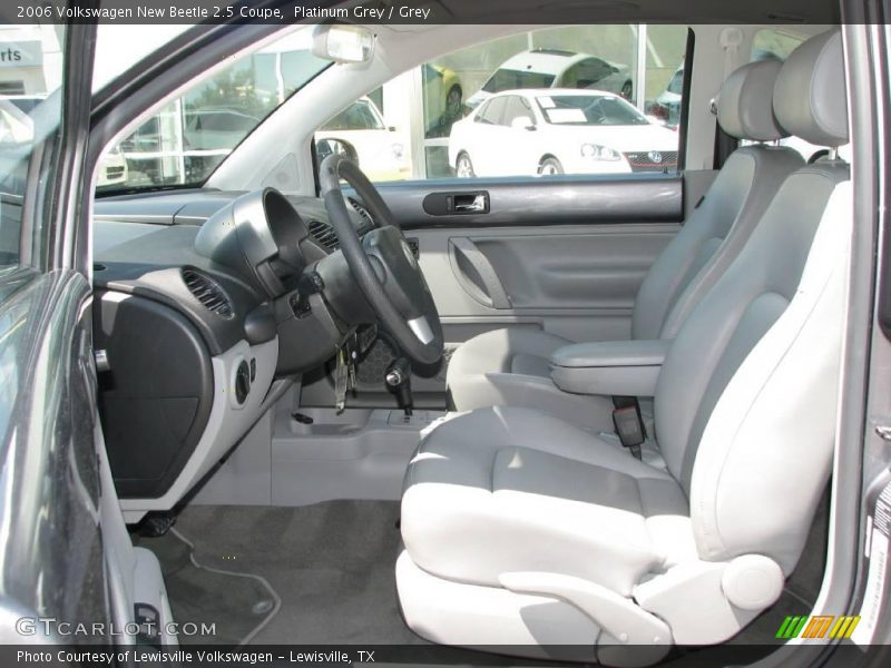 Platinum Grey / Grey 2006 Volkswagen New Beetle 2.5 Coupe