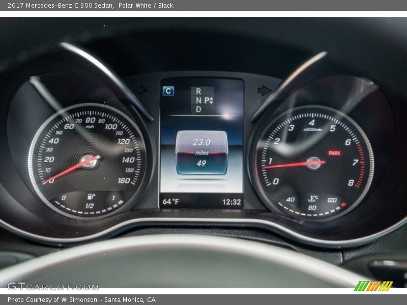 Polar White / Black 2017 Mercedes-Benz C 300 Sedan