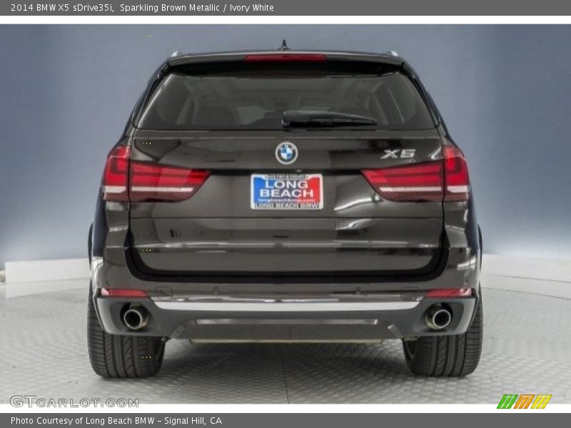 Sparkling Brown Metallic / Ivory White 2014 BMW X5 sDrive35i