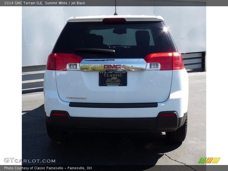 Summit White / Jet Black 2014 GMC Terrain SLE