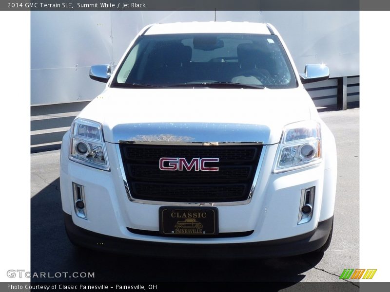 Summit White / Jet Black 2014 GMC Terrain SLE