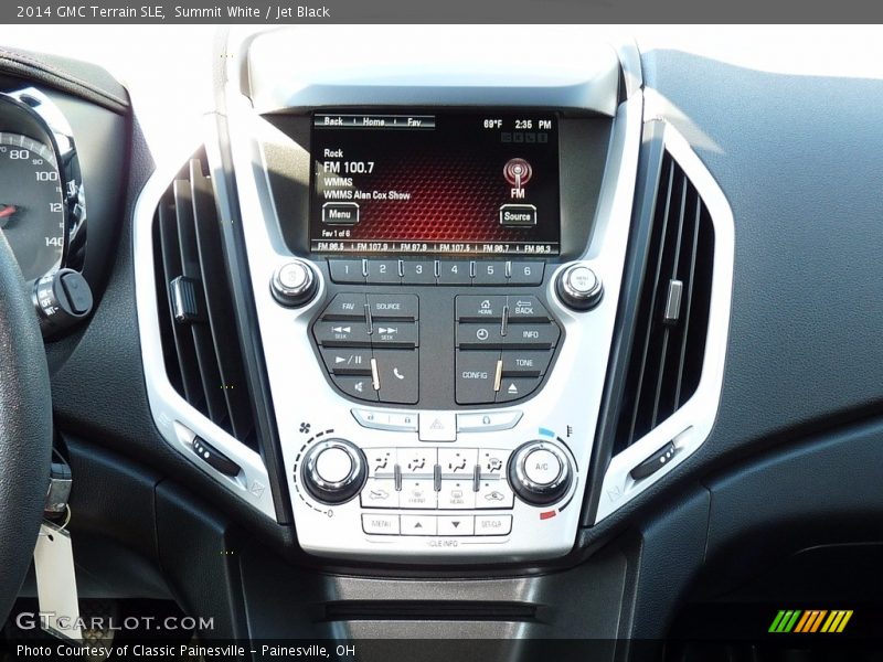 Summit White / Jet Black 2014 GMC Terrain SLE