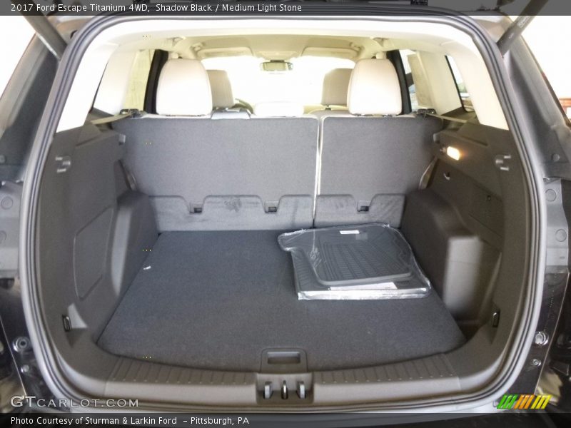 Shadow Black / Medium Light Stone 2017 Ford Escape Titanium 4WD