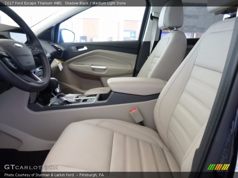 Shadow Black / Medium Light Stone 2017 Ford Escape Titanium 4WD