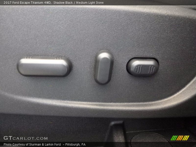 Shadow Black / Medium Light Stone 2017 Ford Escape Titanium 4WD