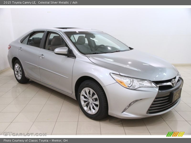 Celestial Silver Metallic / Ash 2015 Toyota Camry LE