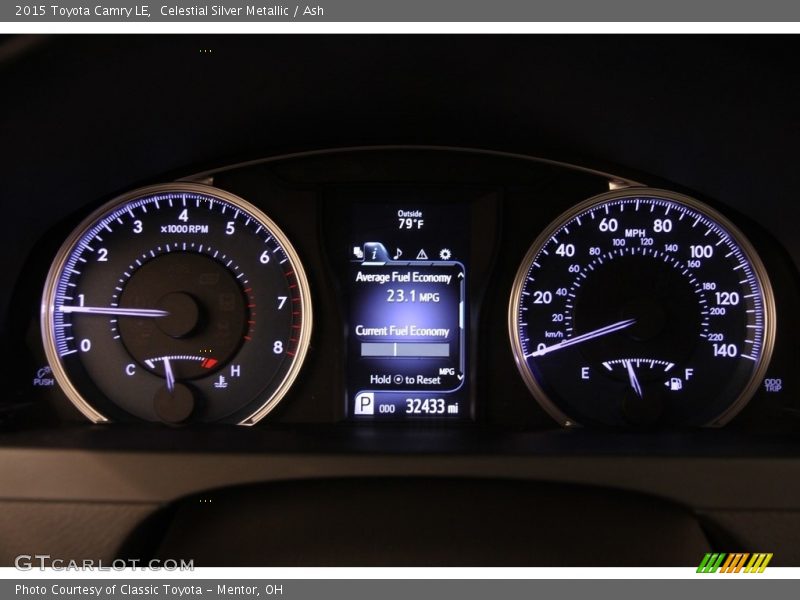  2015 Camry LE LE Gauges