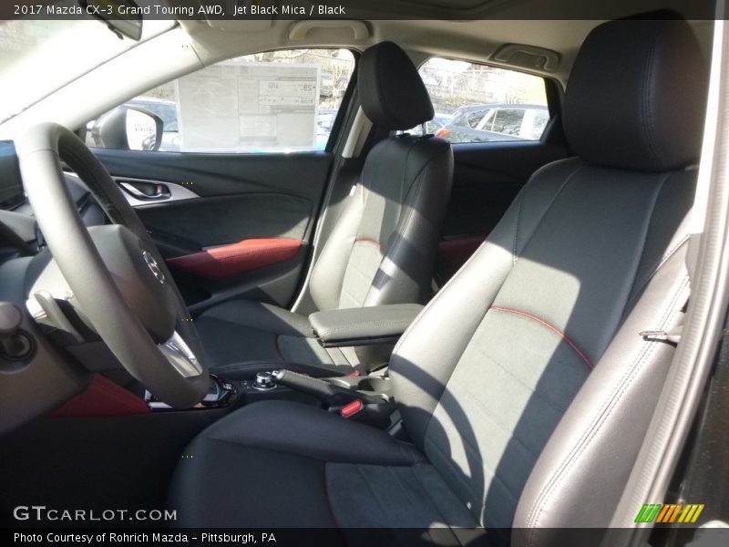 Jet Black Mica / Black 2017 Mazda CX-3 Grand Touring AWD