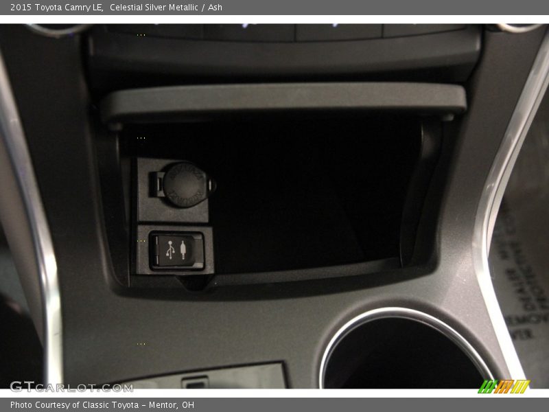 Celestial Silver Metallic / Ash 2015 Toyota Camry LE