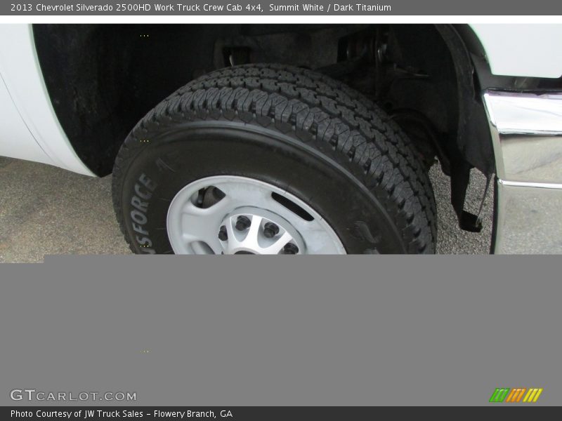 Summit White / Dark Titanium 2013 Chevrolet Silverado 2500HD Work Truck Crew Cab 4x4