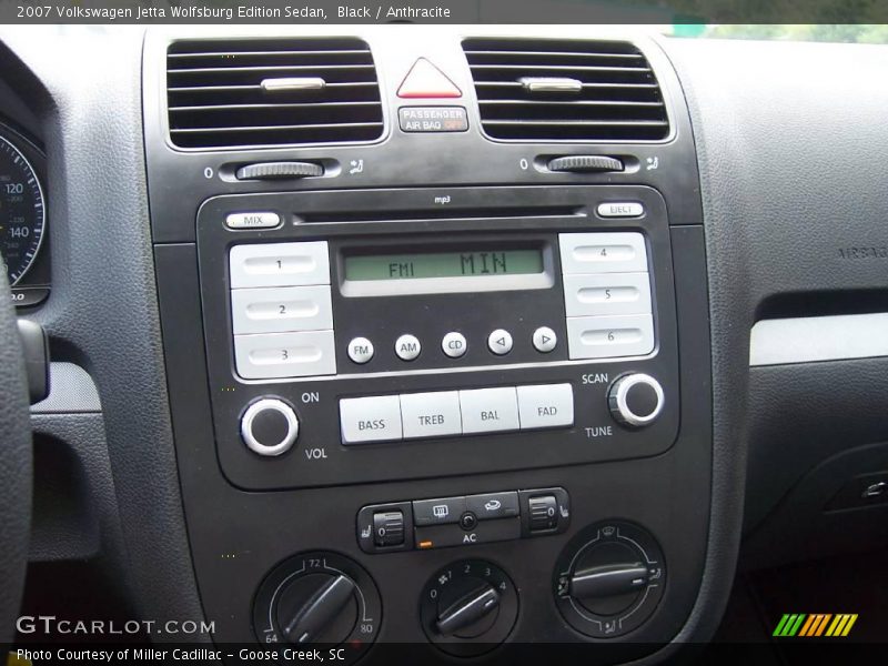 Black / Anthracite 2007 Volkswagen Jetta Wolfsburg Edition Sedan