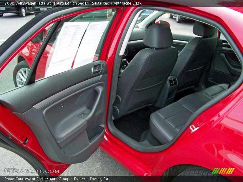 Salsa Red / Anthracite Black 2008 Volkswagen Jetta Wolfsburg Edition Sedan