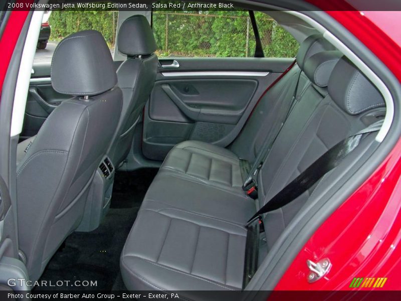 Salsa Red / Anthracite Black 2008 Volkswagen Jetta Wolfsburg Edition Sedan