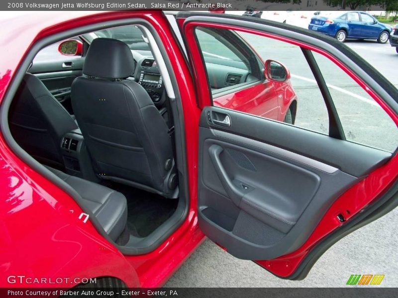 Salsa Red / Anthracite Black 2008 Volkswagen Jetta Wolfsburg Edition Sedan
