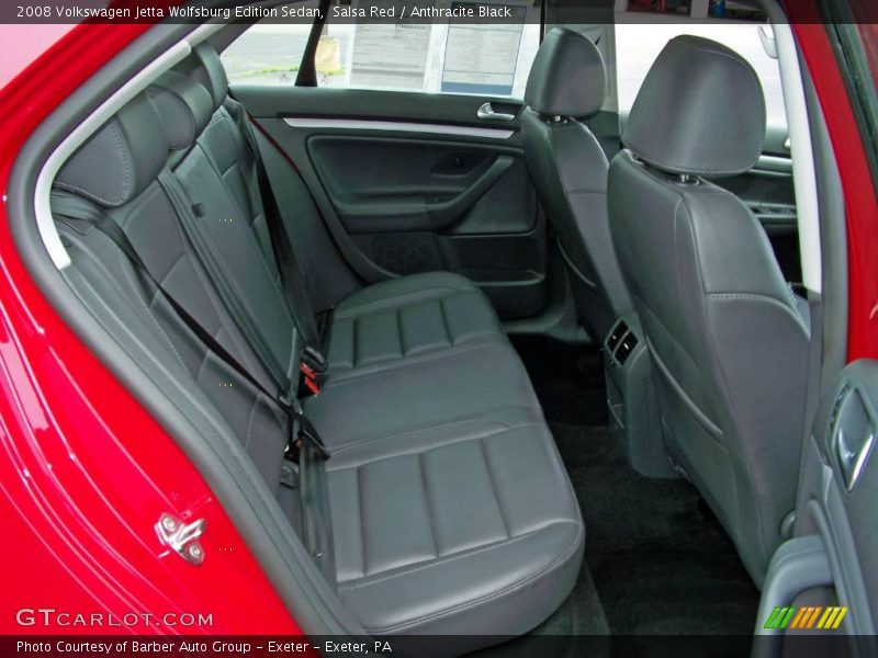 Salsa Red / Anthracite Black 2008 Volkswagen Jetta Wolfsburg Edition Sedan