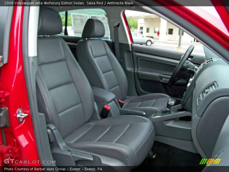 Salsa Red / Anthracite Black 2008 Volkswagen Jetta Wolfsburg Edition Sedan