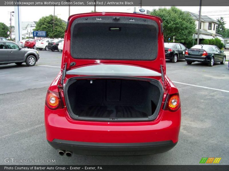 Salsa Red / Anthracite Black 2008 Volkswagen Jetta Wolfsburg Edition Sedan