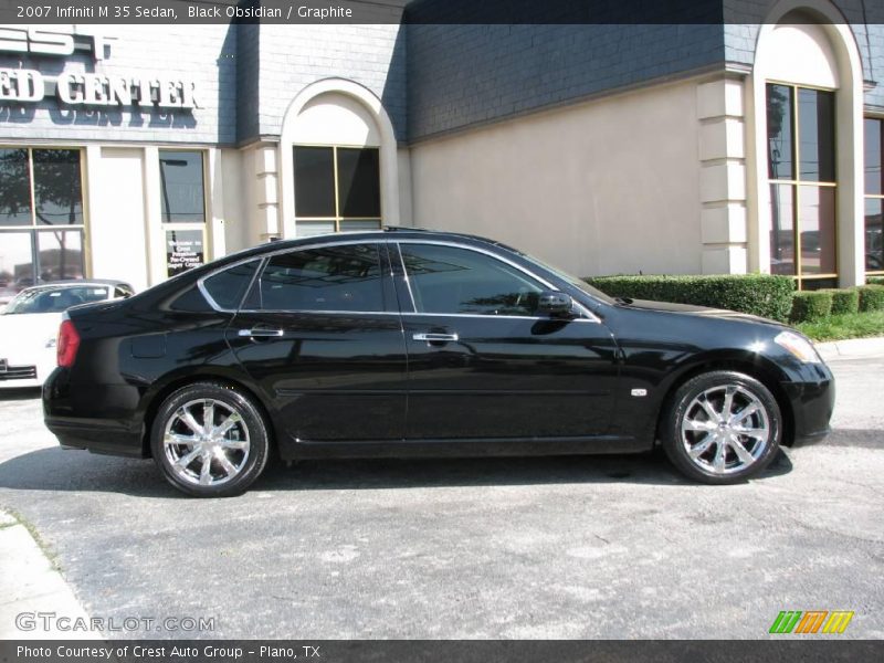 Black Obsidian / Graphite 2007 Infiniti M 35 Sedan