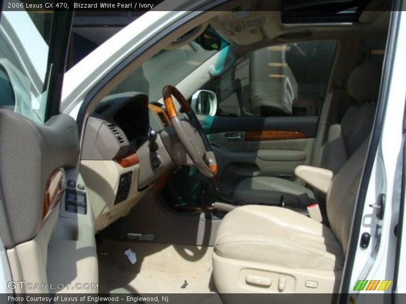 Blizzard White Pearl / Ivory 2006 Lexus GX 470