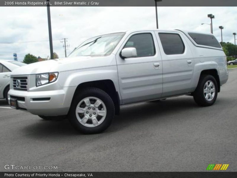 Billet Silver Metallic / Gray 2006 Honda Ridgeline RTL
