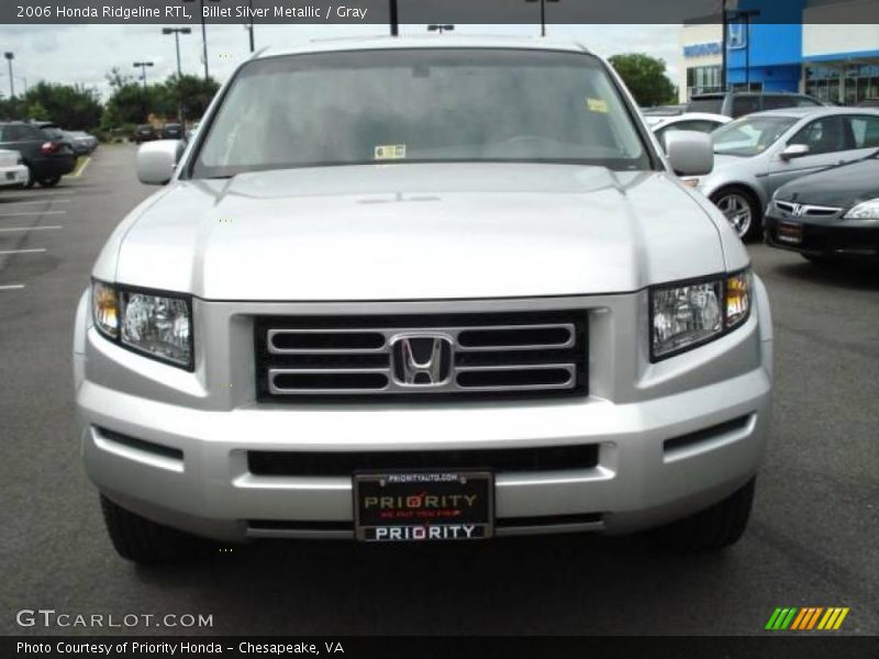 Billet Silver Metallic / Gray 2006 Honda Ridgeline RTL