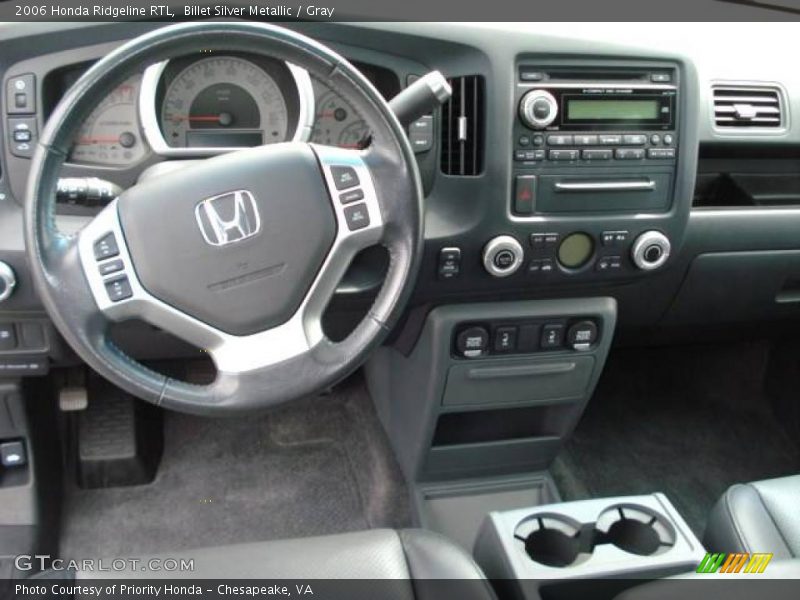 Billet Silver Metallic / Gray 2006 Honda Ridgeline RTL