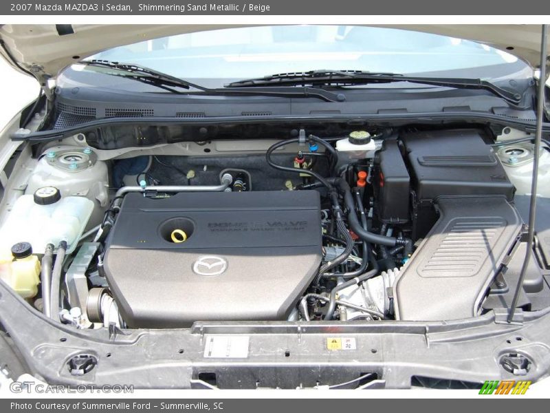 Shimmering Sand Metallic / Beige 2007 Mazda MAZDA3 i Sedan