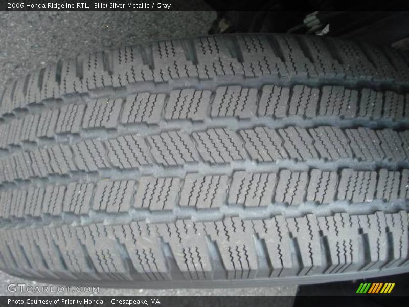 Billet Silver Metallic / Gray 2006 Honda Ridgeline RTL