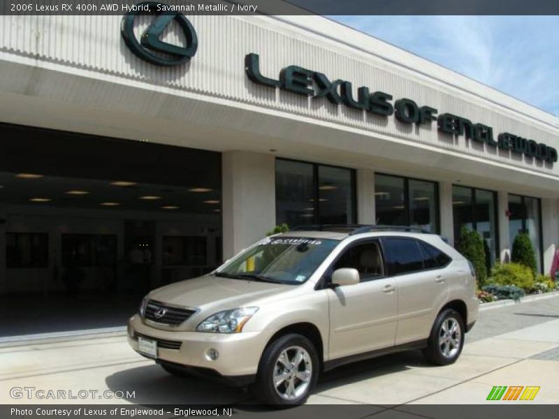 Savannah Metallic / Ivory 2006 Lexus RX 400h AWD Hybrid