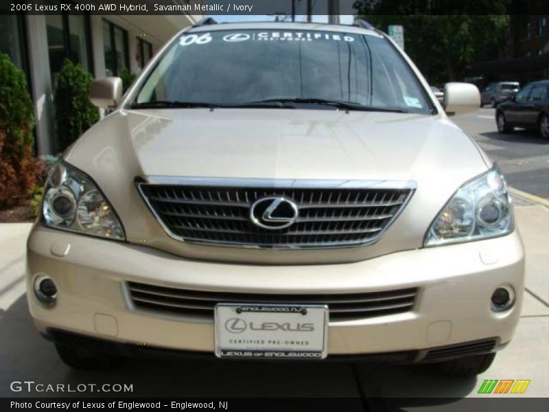 Savannah Metallic / Ivory 2006 Lexus RX 400h AWD Hybrid