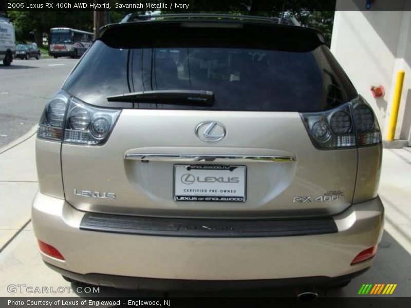 Savannah Metallic / Ivory 2006 Lexus RX 400h AWD Hybrid