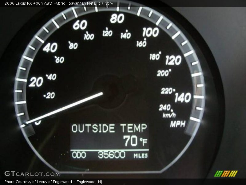 Savannah Metallic / Ivory 2006 Lexus RX 400h AWD Hybrid
