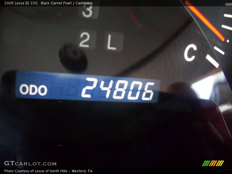 Black Garnet Pearl / Cashmere 2006 Lexus ES 330
