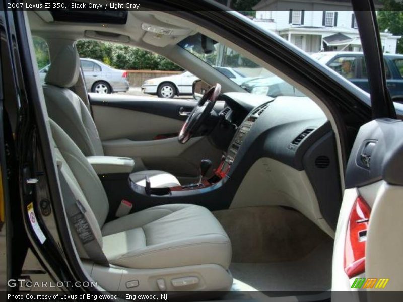 Black Onyx / Light Gray 2007 Lexus ES 350