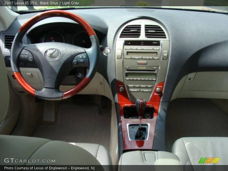 Black Onyx / Light Gray 2007 Lexus ES 350