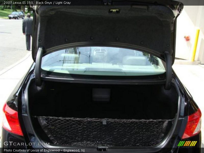 Black Onyx / Light Gray 2007 Lexus ES 350
