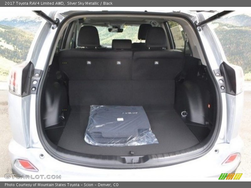 Silver Sky Metallic / Black 2017 Toyota RAV4 Limited AWD