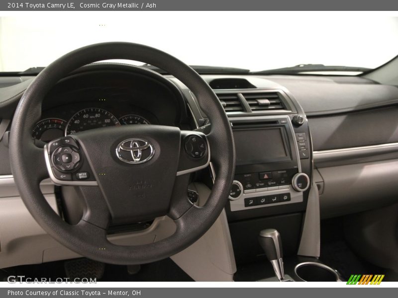 Cosmic Gray Metallic / Ash 2014 Toyota Camry LE