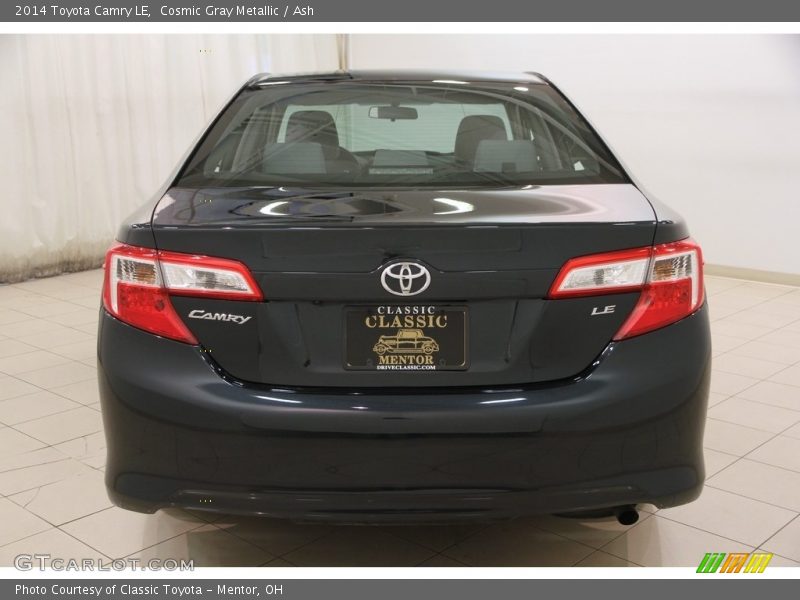 Cosmic Gray Metallic / Ash 2014 Toyota Camry LE