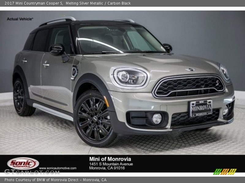 Melting Silver Metallic / Carbon Black 2017 Mini Countryman Cooper S