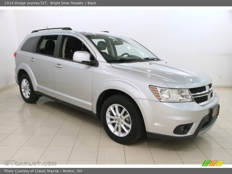 Bright Silver Metallic / Black 2014 Dodge Journey SXT