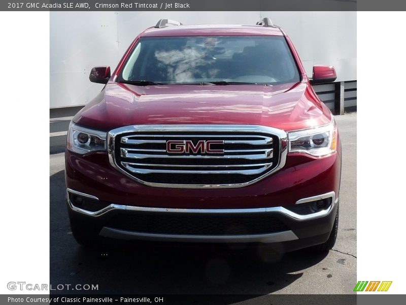 Crimson Red Tintcoat / Jet Black 2017 GMC Acadia SLE AWD