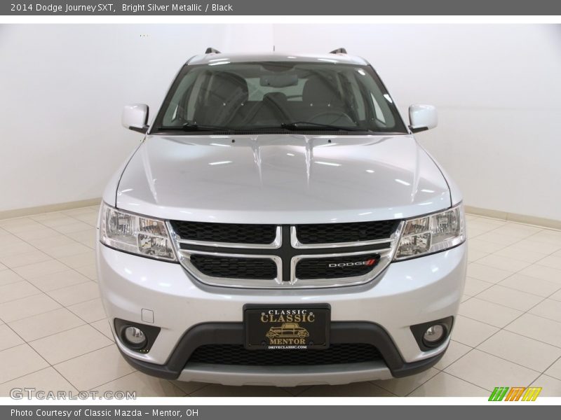 Bright Silver Metallic / Black 2014 Dodge Journey SXT