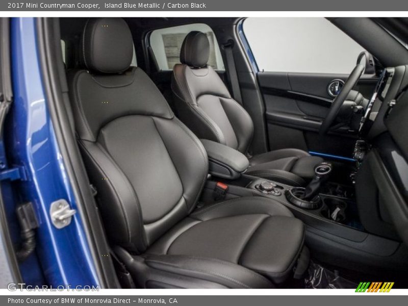 Island Blue Metallic / Carbon Black 2017 Mini Countryman Cooper